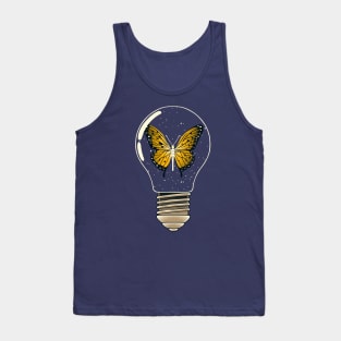 Trapped Orange Butterfly Monarch by Tobe Fonseca Tank Top